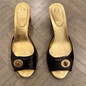 Coach sandals